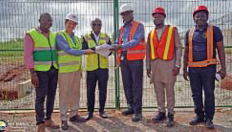 Construction d’une cellule de confinement Le Compact Energie de MCA-Bénin II:  Participe à la Protection des Populations Contre les Sols Contaminés