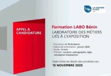 Projet Labo Bénin: L’appel à candidatures est lancé