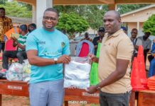 Projet “ Soutenir le sport dans les localités riveraines de la GDIZ ”: ARISE et SIPI-Bénin dotent l’AST de matériels sportifs