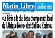 EDITION SPCIALE DU 08/11/2025