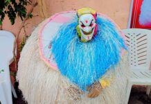 Festival des rituels et danses masquées: Le masque Kalétas de Gbèkon Houégbo d’Abomey séduit les foules à Cotonou