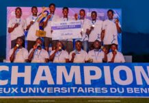 Jeux Universitaires du Bénin, Savalou 2025: FLASH UP, maître du volley-ball universitaire