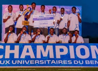 Jeux Universitaires du Bénin, Savalou 2025: FLASH UP, maître du volley-ball universitaire