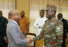 Cérémonie de présentation de vœux à la Cour constitutionnelle: Le Président Dorothé Sossa rend hommage aux FDS