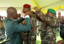 Promotion au sommet des Forces armées béninoises: Les Généraux Abou Issa et Faizou Gomina honorés