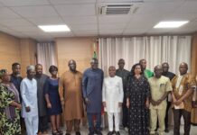 Audience au cabinet du Président de la Cour constitutionnelle: « J’ai senti une Cour prête à jouer son rôle dans ce scrutin »