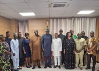 Audience au cabinet du Président de la Cour constitutionnelle: « J’ai senti une Cour prête à jouer son rôle dans ce scrutin »