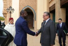 Communiqué de presse: Monsieur le Chef du Gouvernement s’entretient avec son homologue sénégalais