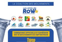La coalition des mouvements »les amis de Row » se forme