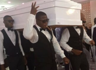 Figure de proue du monde du showbiz: Hervé Tobaco conduit en sa dernière demeure