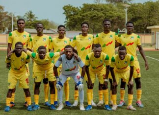 CAN scolaire 2026: En stage à Grand-Popo, les Guépards U15 brillent en amical