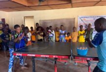 Tournoi d’initiation au tennis de table: Francis Dossou sème les graines de champions