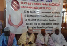 03 mars 2021-03 mars 2026: 5 ans de détention pour Reckya Madougou et ses co-accusés