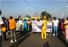 Pour renforcer la cohésion sociale, l’amitié et la paix: Les Clubs Lions en action à travers une marche à Parakou