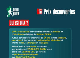 Prix découverte RFI 2026: Voici les deux visages qui représente le Bénin