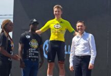 21è tour du Bénin: Schempp Oscar vainqueur du prologue, David Lappartient, sous le charme du cyclisme beninois