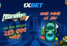 Activez le mode Game On et emportez des prix fabuleux avec 1xBet !