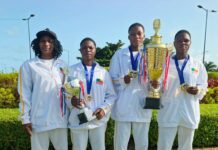 Tournoi REDT Bissau 2026: Moisson de 5 médailles dont 4 en Or pour les Amazones