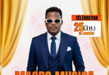 Animation de l’industrie musicale au Bénin: L’artiste »Macro Musica » boucle 25 ans d’exercice artistique