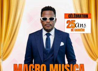 Animation de l’industrie musicale au Bénin: L’artiste »Macro Musica » boucle 25 ans d’exercice artistique