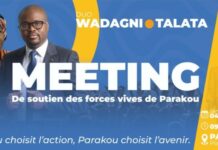 Soutien au duo Wadagni-Talata: Les forces vives de Parakou en effervescence demain