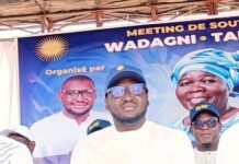 Meeting-Concert de soutien au duo Wadagni Talata: Bilal Yacoubou fait carton à Parakou