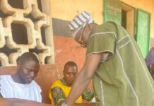 Présidentielle 2026: le Conseiller Communal Mouhamed Nazif MOUTAWAKILOU a voté à Djougou.