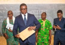 Baccalauréat 2026 dans le Borgou : le préfet Abdoul Chakour Assouma donne le top au Ceg Zongo