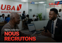Avis de recrutement UBA Bénin recrute un (01) Responsable de la Banque Institutionnelle