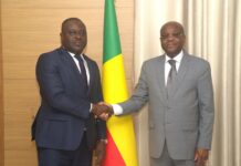 Coopération institutionnelle Le Pr Dorothé SOSSA échange avec le Maire de Bohicon, M. BOKOSSA