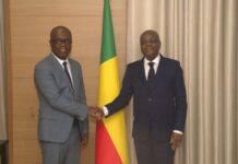 Audience à la Cour constitutionnelle L’Ordre des experts-comptables du Bénin reçu par le Président Dorothé SOSSA