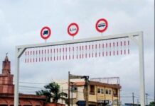 Portiques à l’échangeur de Godomey Le risque d’un report de circulation (Au-delà des portiques, le défi du contrôle)