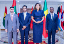 Présentation des copies figurées des lettres de créance : Le Canada et les Émirats arabes unis solidifient leurs coopérations avec le Bénin