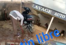 Lavage des motos et automobiles à Parakou : Métier méprisé, qui pourtant fait vivre son homme