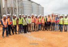 Transformation locale des ressources agricoles : GDIZ, Adin Yeton Goubalan constate l’avancement du chantier de EHUA Industries