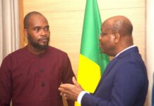 Audience à la Cour constitutionnelle : L’Union des Professionnels des Médias reçue par le Président Dorothé SOSSA