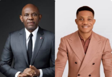 Heirs Life Assurance : Tony Elumelu, Président du conseil d’administration de Heirs Life Assurance ; Pasteur Jerry Eze, administrateur de Heirs Life Assurance
