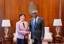 Palais de la Marina : Romuald WADAGNI échange avec la Présidente de l’AIIB sur les grands projets du Bénin