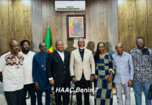 Audience à la Haac : Edouard Loko échange avec le bureau du Cnpa-Bénin